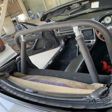 取付け 完成レポート】ロードスターNB系 幌・ハードトップ兼用タイプ 
